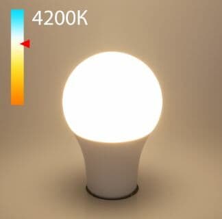 Elektrostandard BLE2761/ светодиодная лампа Classic LED D 10W 4200K E27 А60 с датчиком освещенности и движения a058928