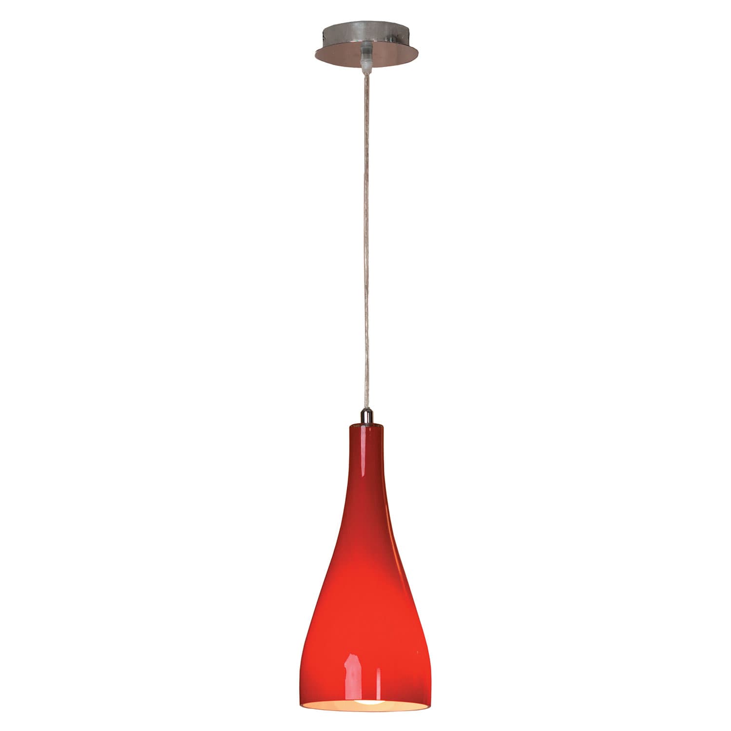 Lussole S.R.L Металл Хром /  Стекло Подвес E27 60W LSF-1156-01