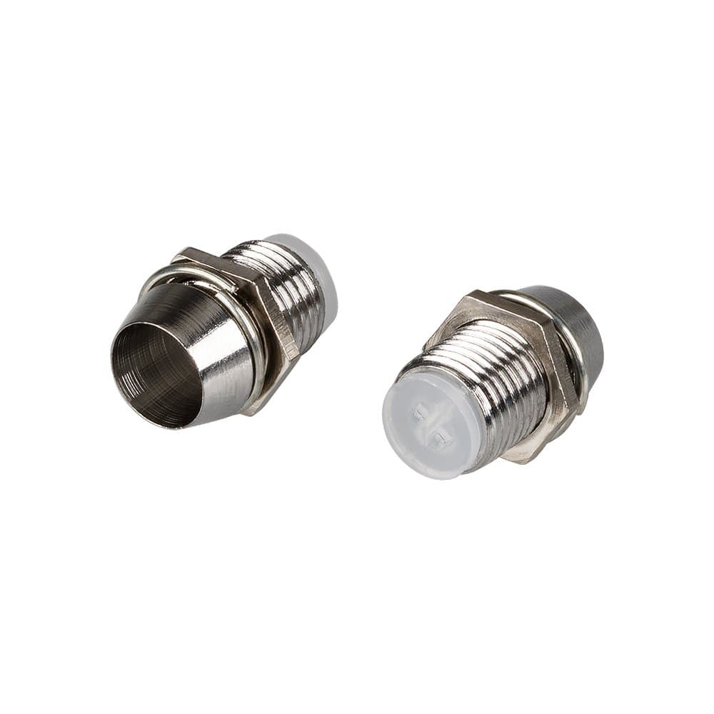 Arlight Держатель 5мм HOLDER-F5 (хром.латунь, с гайкой) (5мм (круглый)) 025743 — миниатюра 1