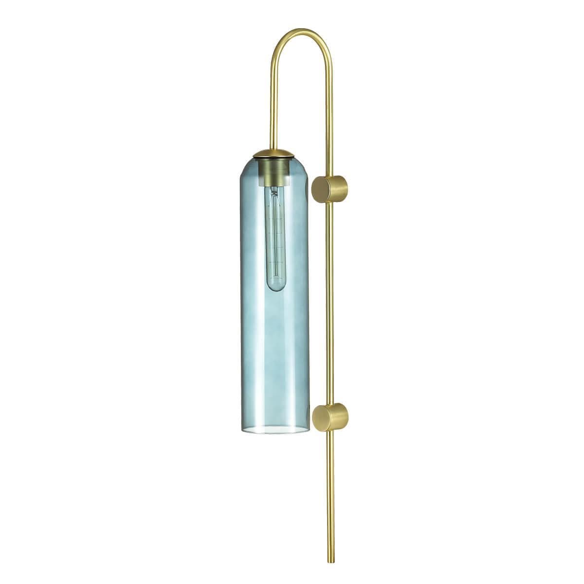 Odeon Light 4641/1W ODL20 373 золотой/синий Бра E27 60W 220V VOSTI — миниатюра 1