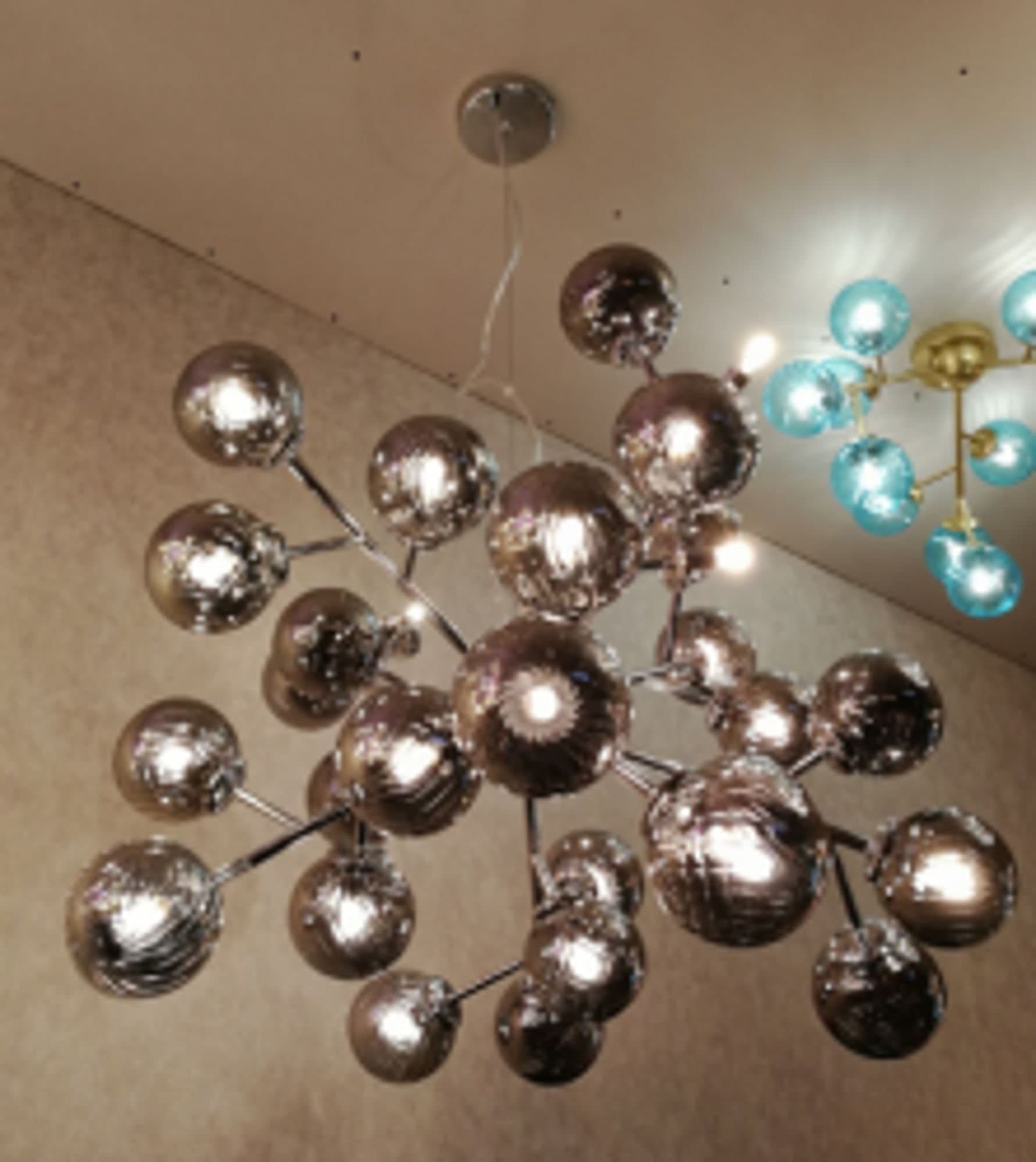 Maytoni Modern Dallas Хром Подвес 24xG9 28W MOD545PL-24CH — миниатюра 4
