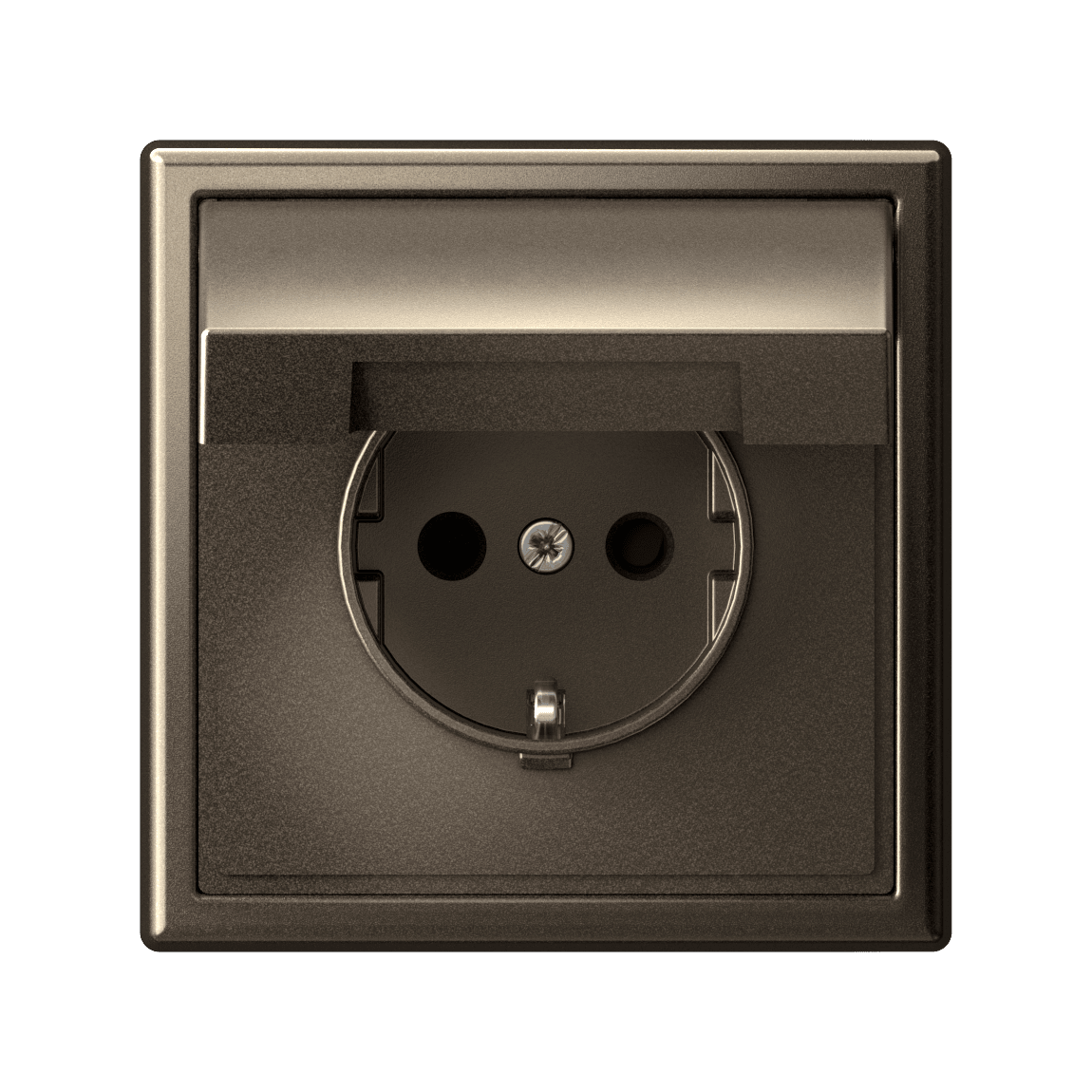 Systeme Electric ArtGallery Мокко Розетка с заземл. со шторк. с крышк., 16А, IP20, механизм, быстрозажим. клем. — миниатюра 4