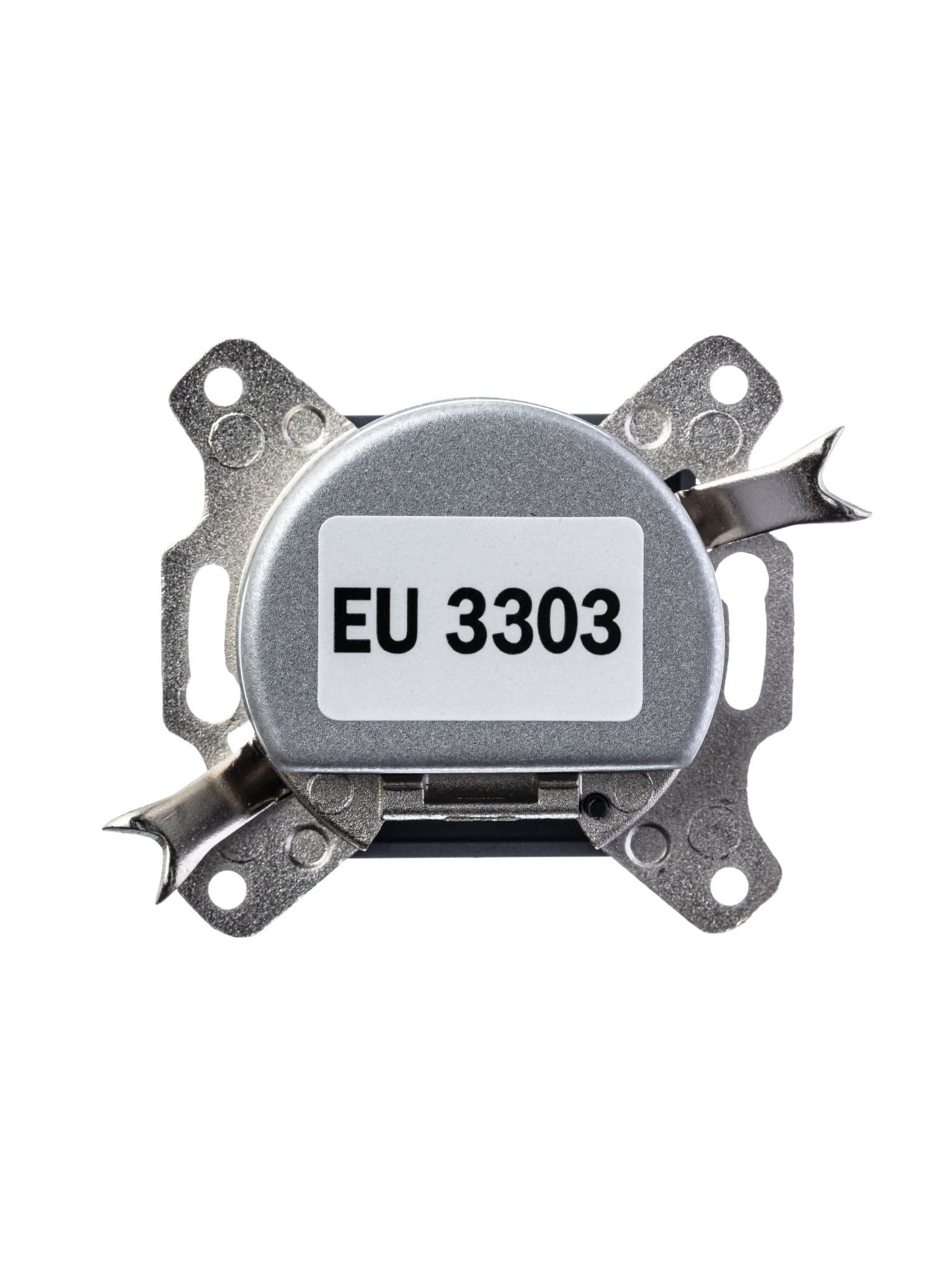 ABB EPJ Levit сталь / дымчатый чёрный Розетка TV-R-SAT, сталь 2CHH083303A6069 — миниатюра 2
