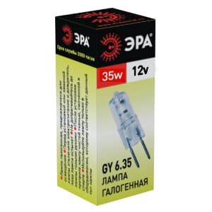 ЭРА GY6.35-JC-35W-12V (галоген, капсула, 35Вт, нейтр, GY6.35) — миниатюра 2
