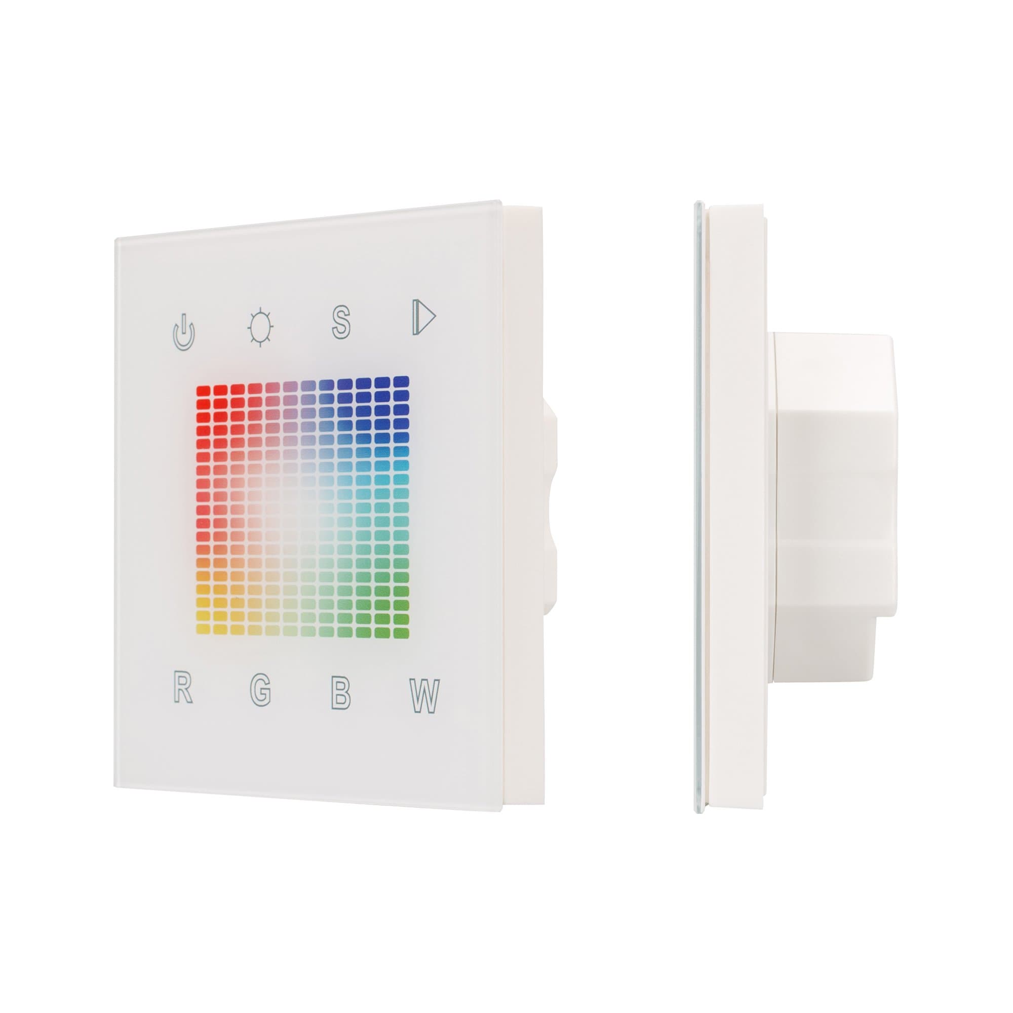 Arlight Панель Sens SR-2831S-AC-RF-IN White (220V,RGB,1зон (IP20 Пластик, 3 года) 018277 — миниатюра 1