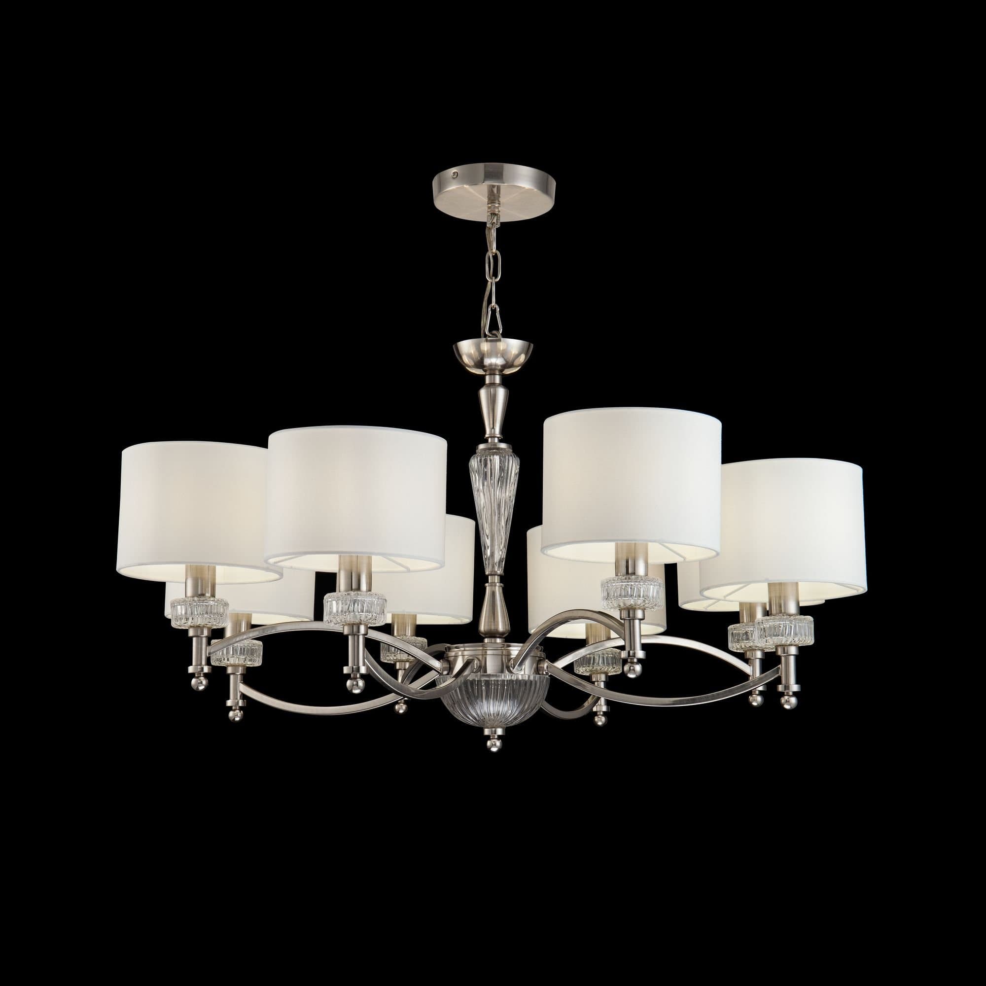 Maytoni Neoclassic Alicante Никель Люстра E14 40W MOD014CL-08N — миниатюра 2