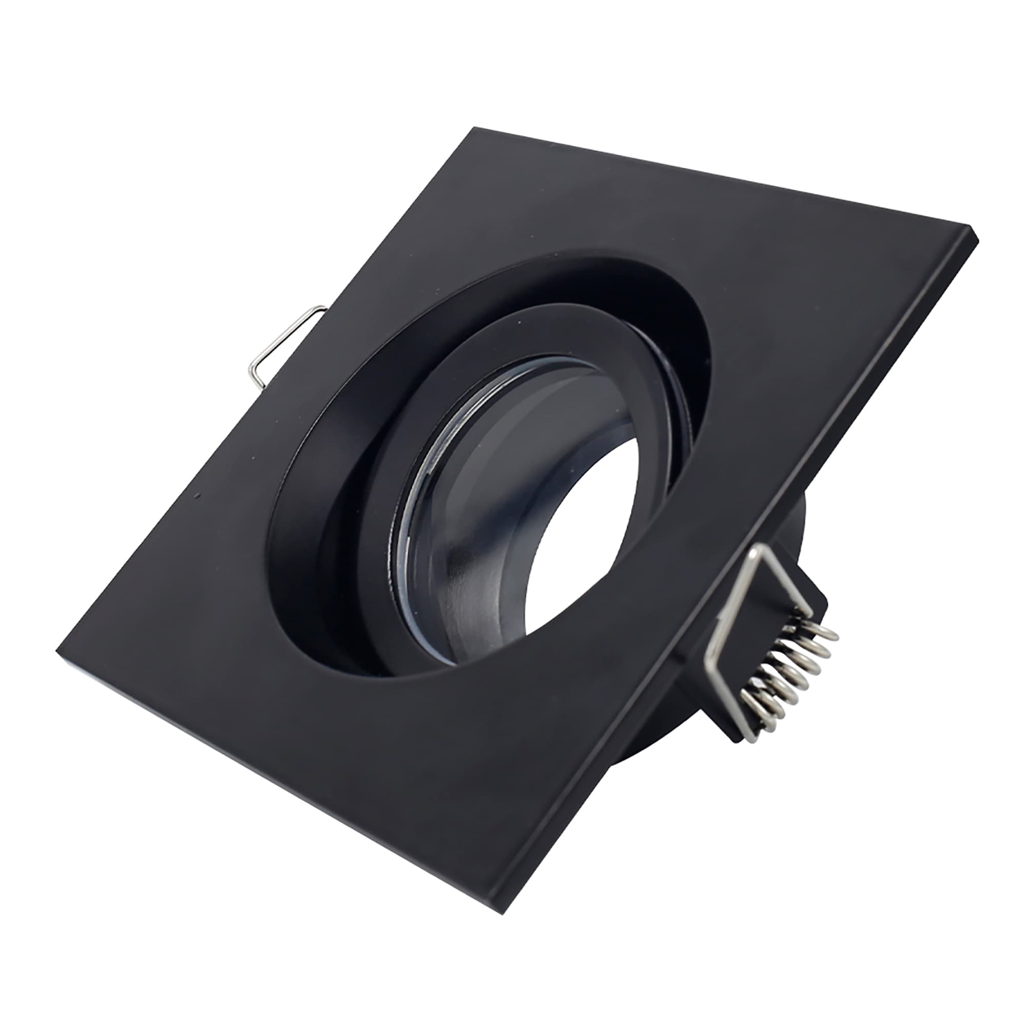 ST LUCE ST255.418.01 Св-к встр. Черный GU10 1*50W IP65 L96xW96xH45 220V Без ламп