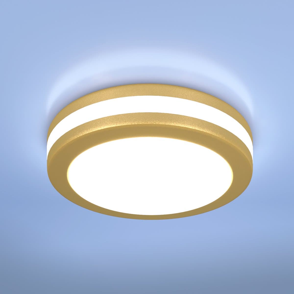 Elektrostandard DSKR80 5W 4200K / Светильник встраиваемый 5W 4200K SGD золото матовый a049509