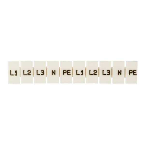 EKF PROxima Маркеры для JXB-ST 1,5 с символами "L1, L2, L3, N, PE" (10 шт.)