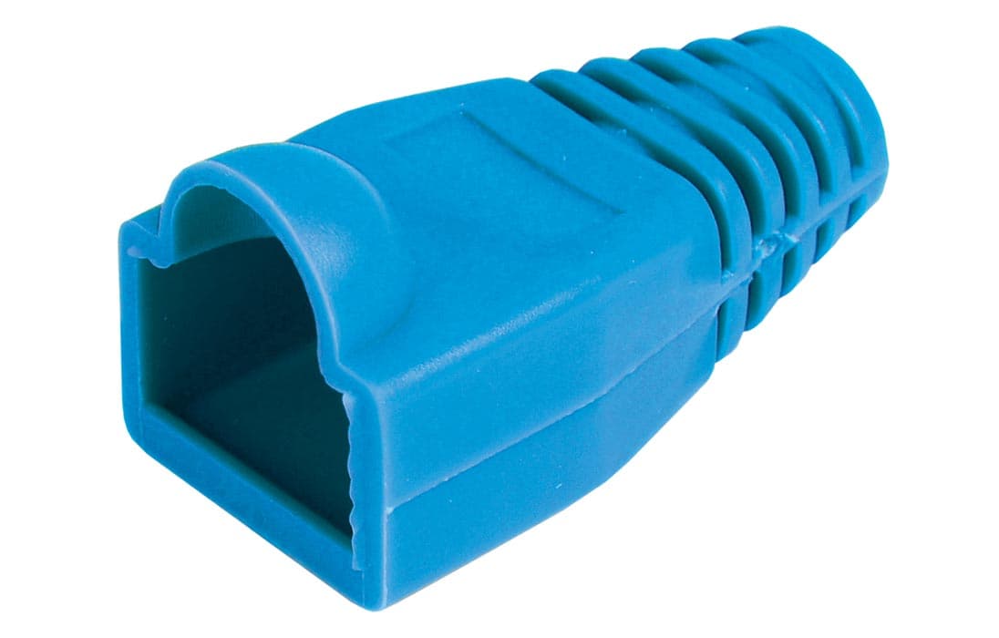 IEK ITK Колпачок изолирующий для разъема RJ-45, PVC, СИНИЙ CS4-13 — миниатюра 2