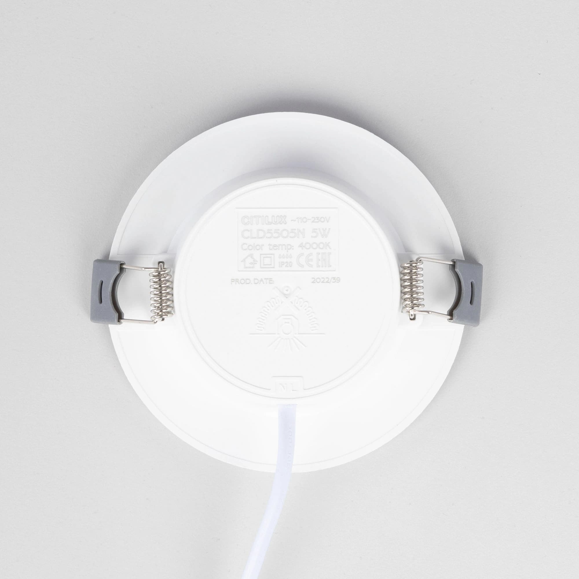 Citilux CLD5505N Галс Св-к Встр. LED 5W*4000K — миниатюра 13