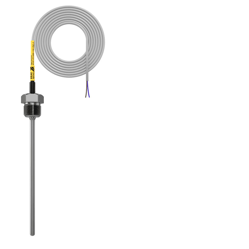 КЭАЗ Датчик температуры погружной OptiSensor ESTF-PT1000-150-PVC-2