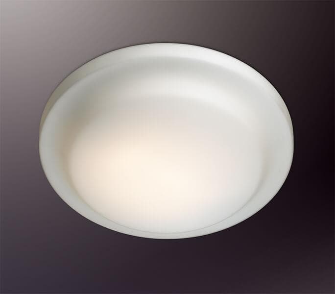 Odeon Light Светильник настенно-потолочный IP44 E27 2*60W 220V TAVOY белое стекло 2760/2C — миниатюра 2