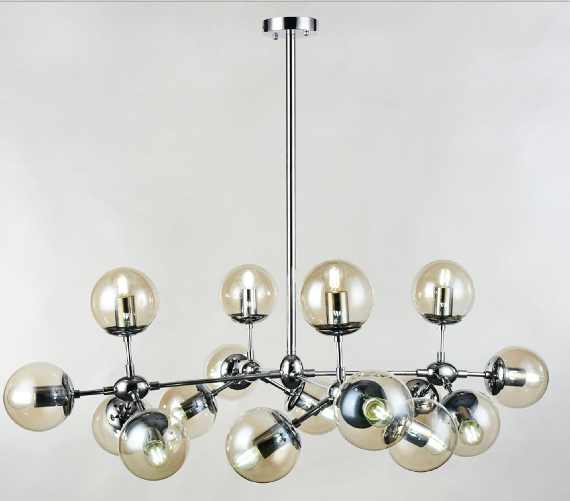 Freya Modern Richard Хром Подвесной светильник E14 60W FR5596PL-16CH — миниатюра 5