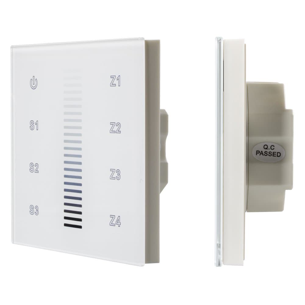 Arlight INTELLIGENT ARLIGHT Сенсорная панель DALI-901-11-ADDR-3SC-DIM-DT6-IN White (BUS) (INTELLIGENT IP20 Пластик, 3 года) 037190 — миниатюра 1