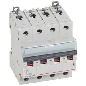 Legrand DX3 Автоматический выключатель 4P 1A (B) 10kA/16kA 409058 — миниатюра 2