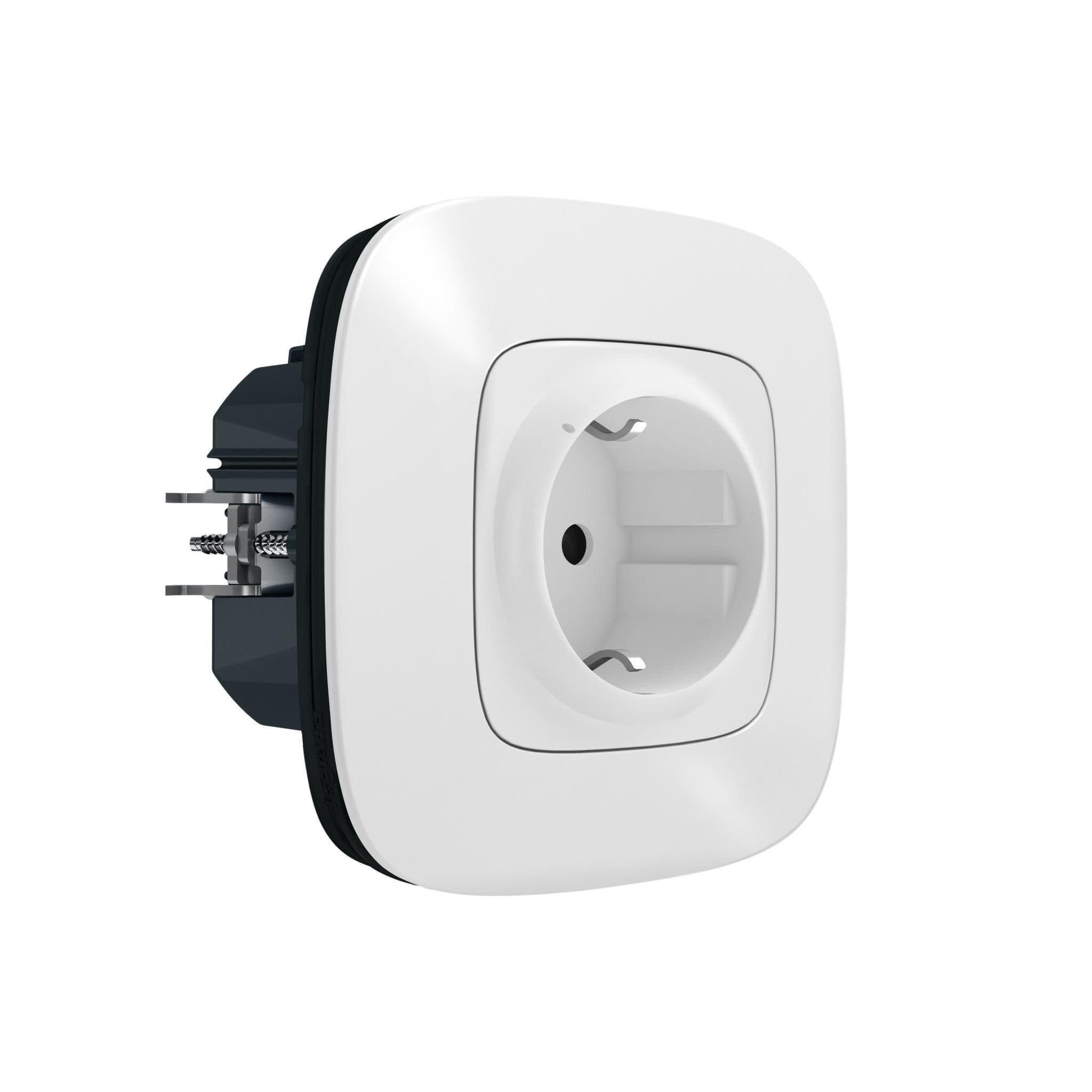 Legrand NETATMO Valena ALLURE Бел розетка2К+З 16А умная 752594 — миниатюра 2