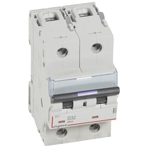 Legrand DX3 Автоматический выключатель 50кА 32А 2P D 410203 — миниатюра 2
