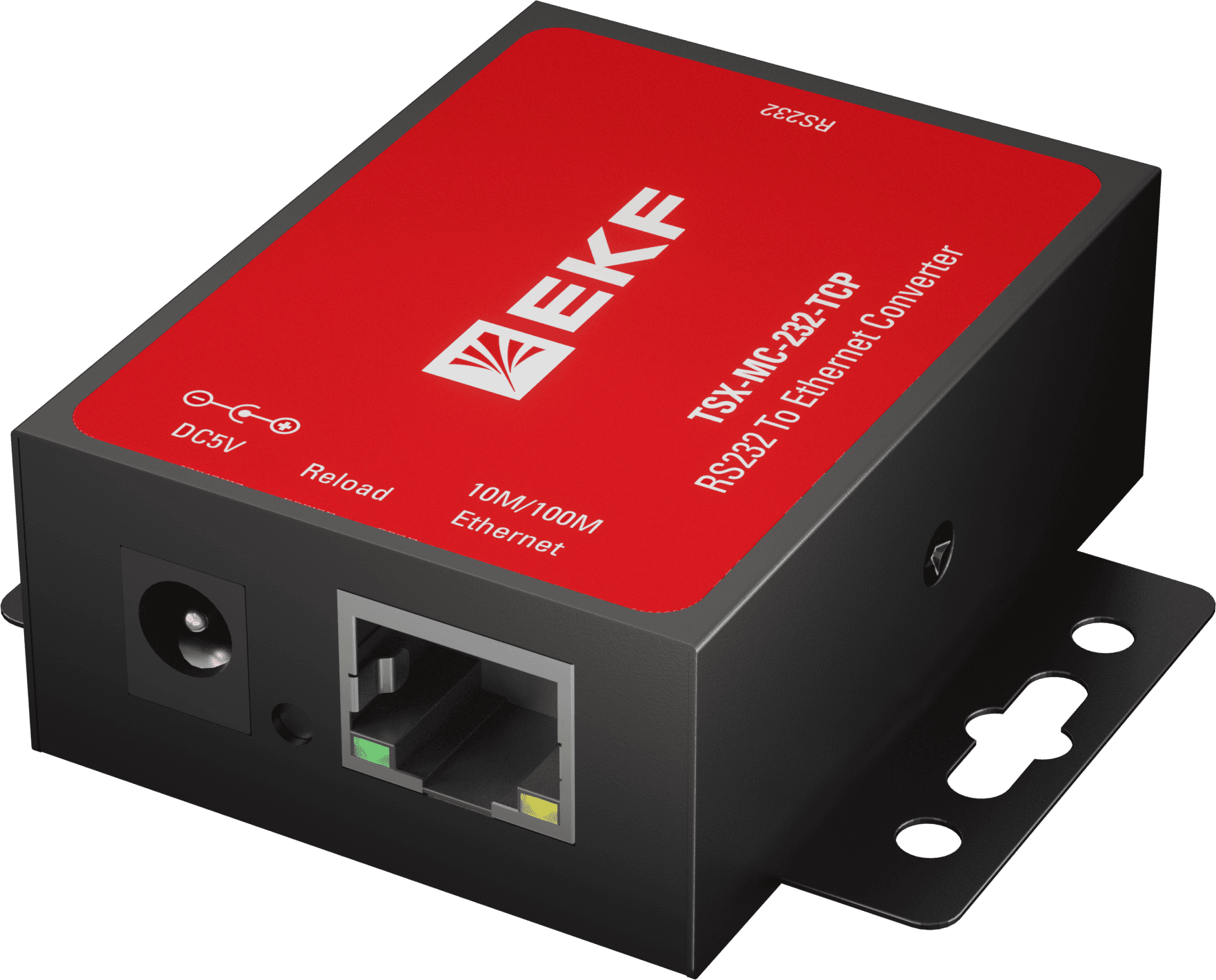 EKF 1-портовый преобразователь RS-232 в Ethernet,, MC-232-TCP TSX