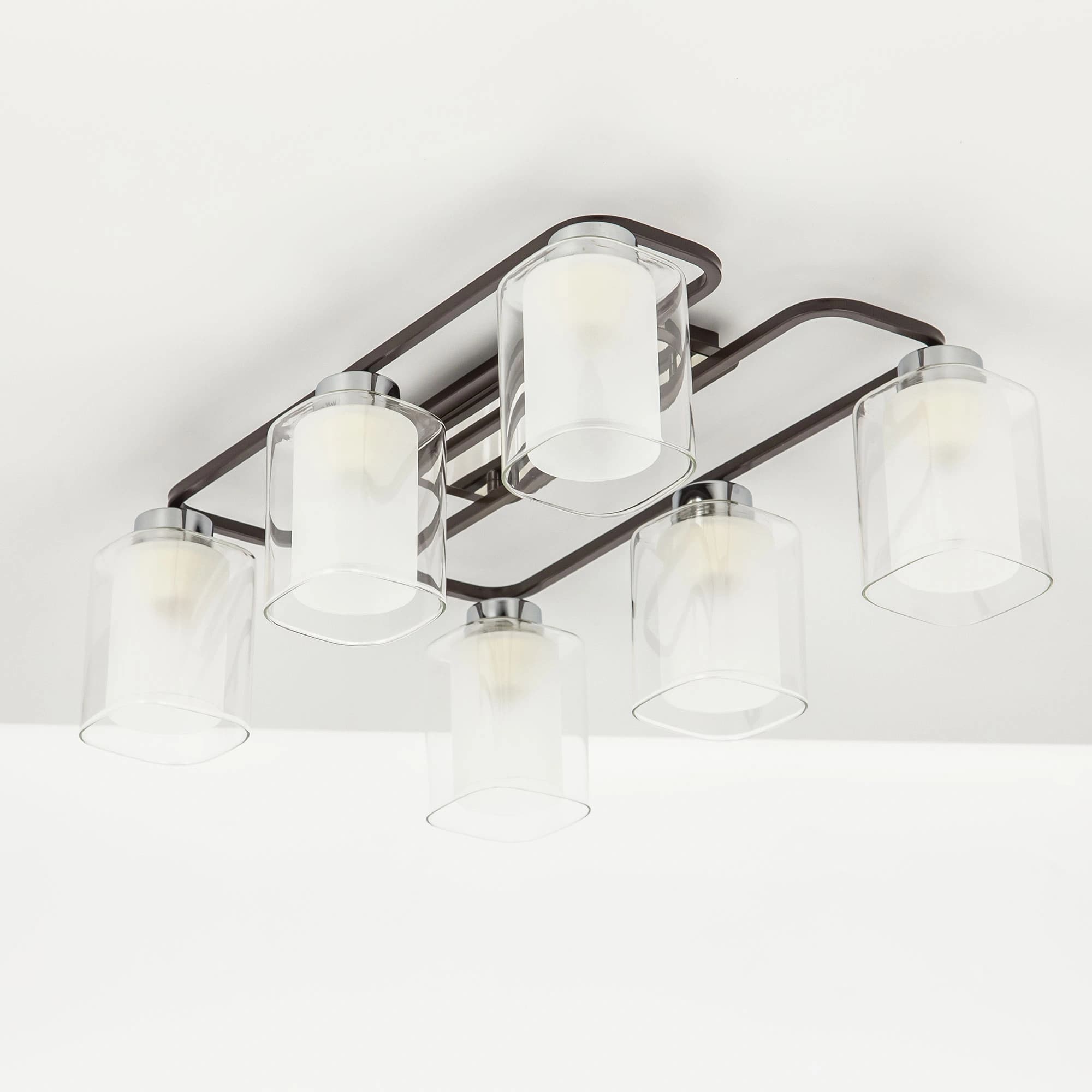 Citilux CL159261 Румба Венге+Хром Люстра — миниатюра 6
