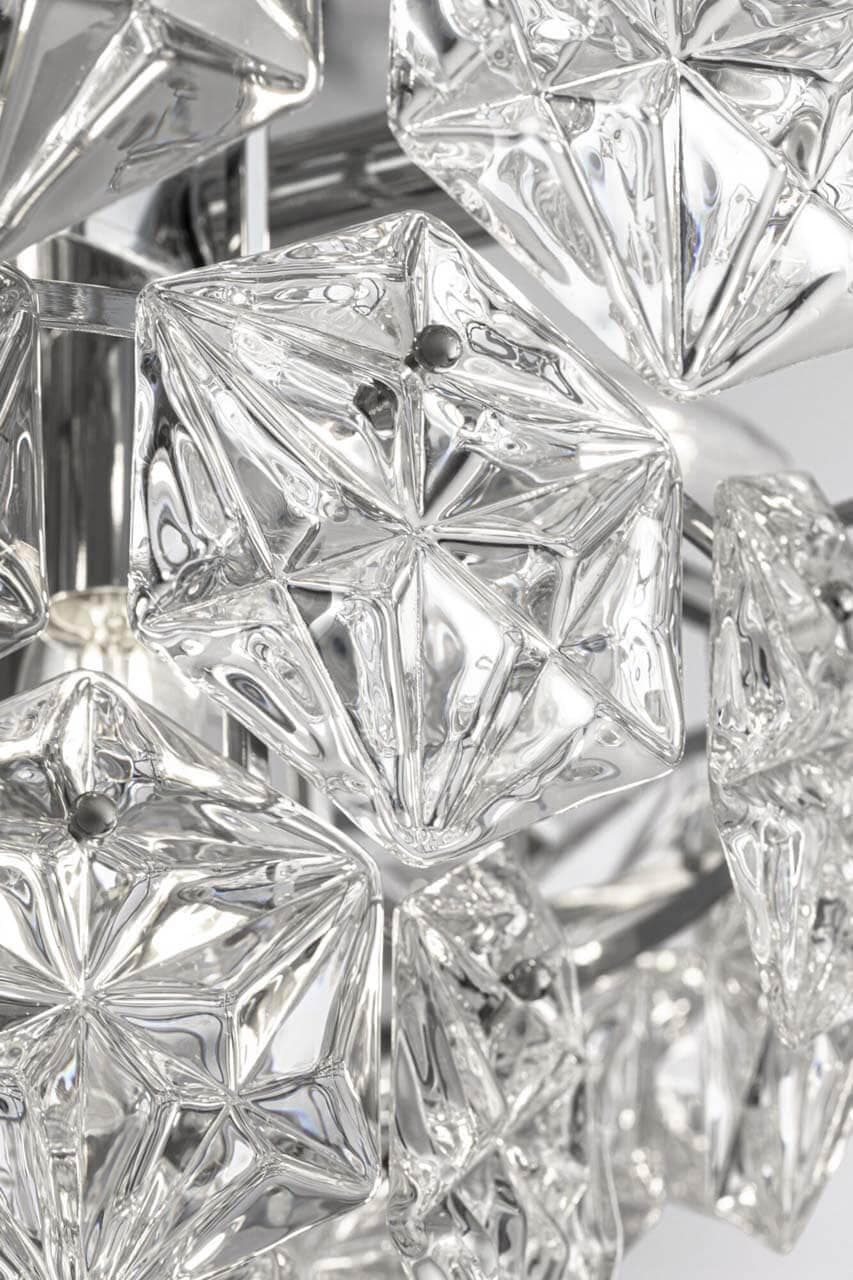 Freya Crystal Molly Хром Подвесной светильник FR1004PL-12CH — миниатюра 4