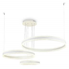 Ambrella Светильник светодиодный подвесной управляемый FA6201/3 WH белый 245W 3000K+6400K/3000K/6400K/4200K+4200K 1230*800*940 (ПДУ РАДИО 2.4G)