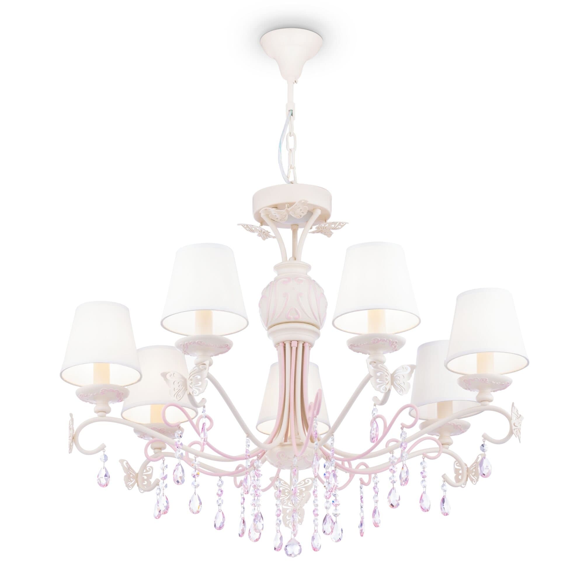 Maytoni Elegant Fiona Белый Люстра 7xE14 40W ARM032-07-PK — миниатюра 3