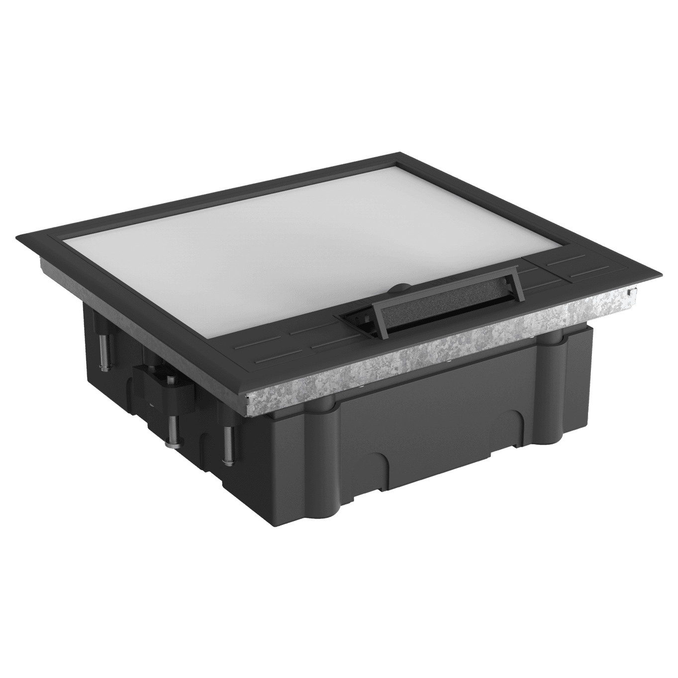 Systeme Elecrtic MultiDesk Люк на 12 модулей IP40 для фальшпола с монтажной коробкой, тип MDK10 — миниатюра 4