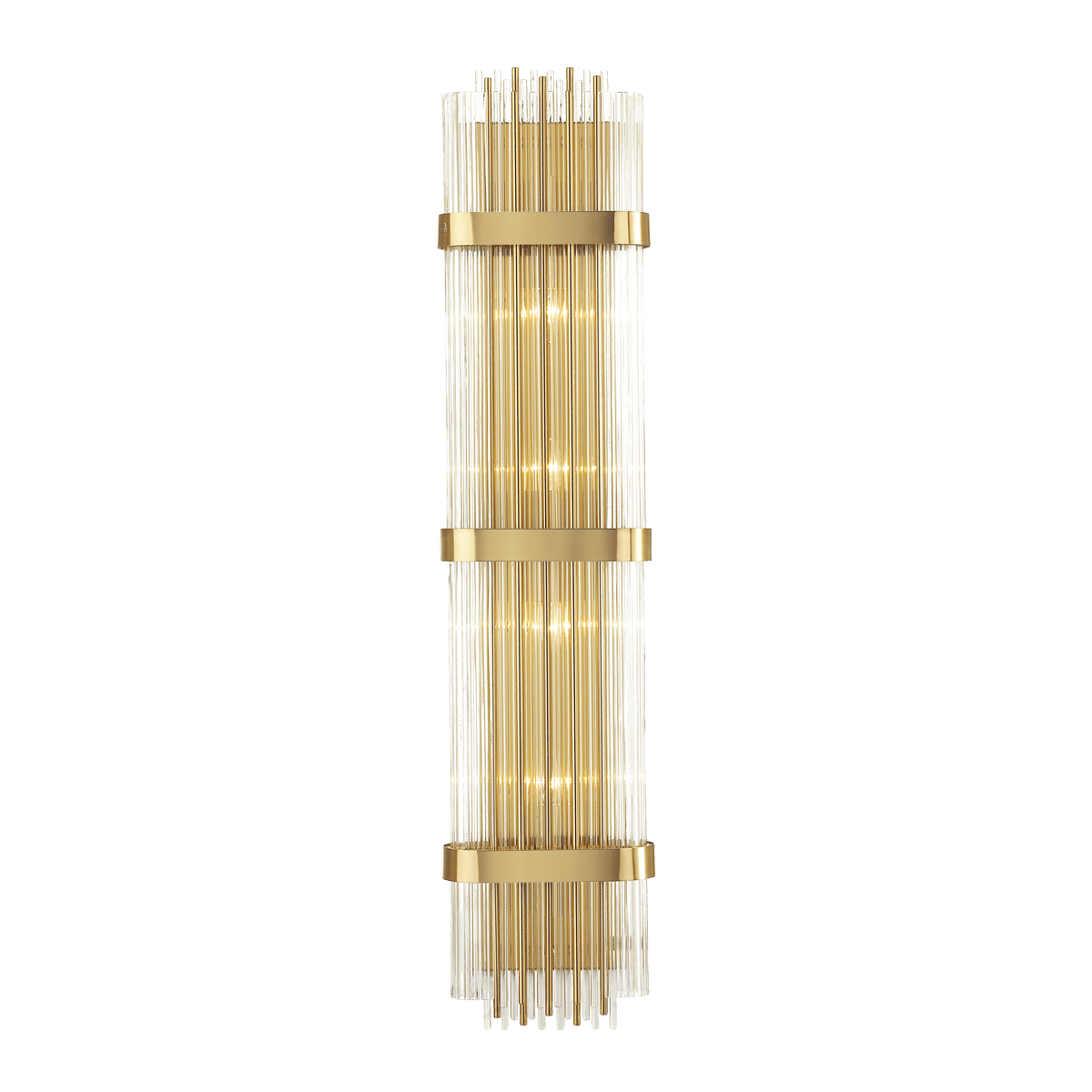 Odeon Light 4853/6W HALL ODL_EX21 золото/стекло Настенный светильник E14 6*40W высота 1170см EMPIRE — миниатюра 2