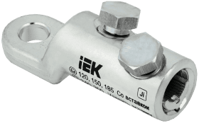 IEK Наконечник болтовой луженый НБЛ 120-300-16/2 35кВ — миниатюра 2