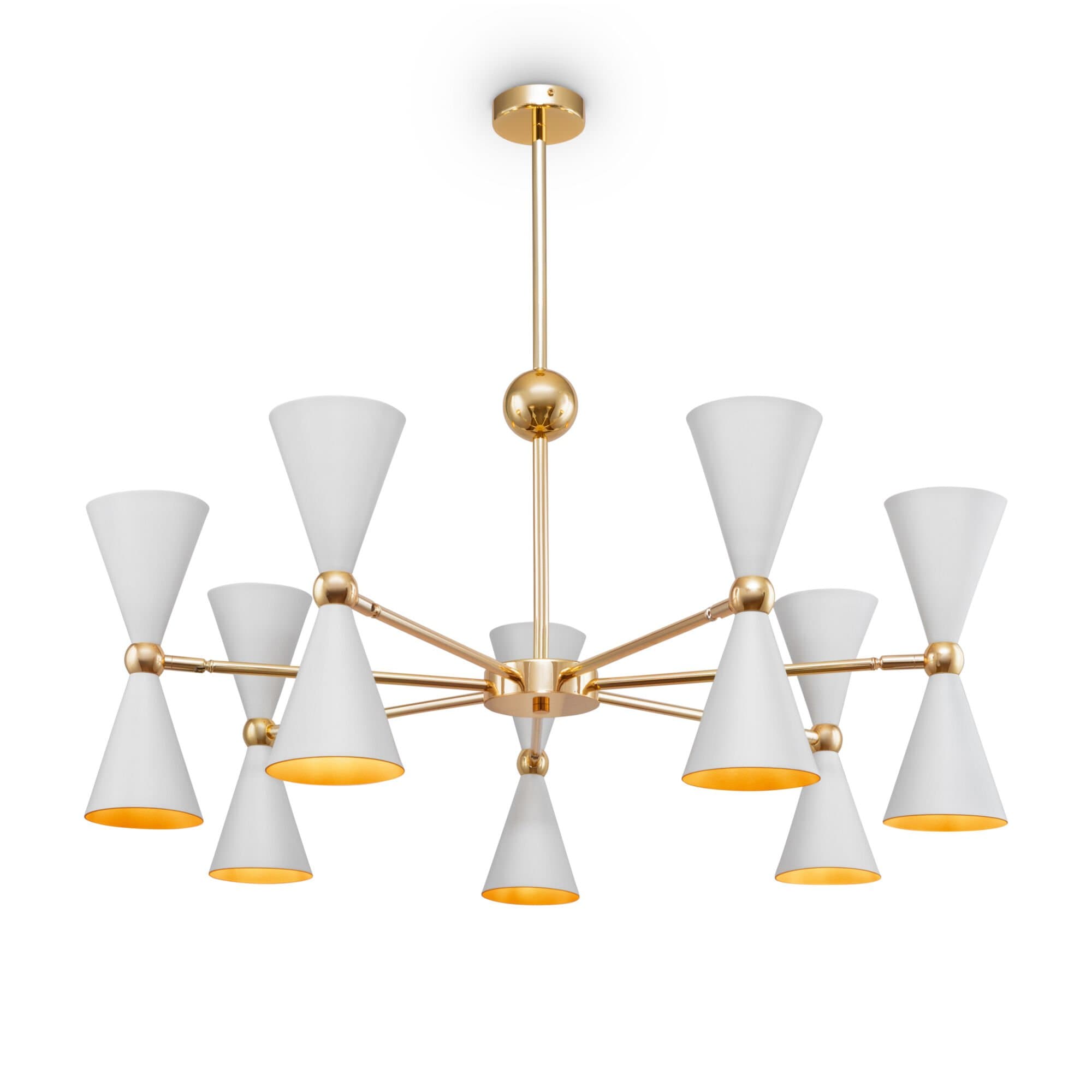 Maytoni Modern Белый с Золотом Светильник подвесной MOD108PL-14WG — миниатюра 6