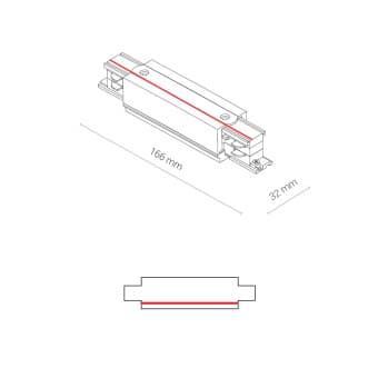 Nowodvorski Коннектор прямойi Ctls Power 8707