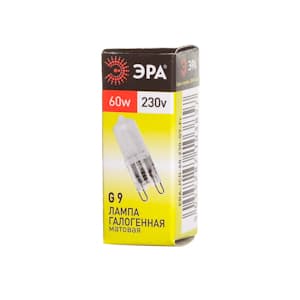 ЭРА G9-JCD-60-230V-FR (галоген, капсула мат., 60Вт, нейтр, G9) — миниатюра 2