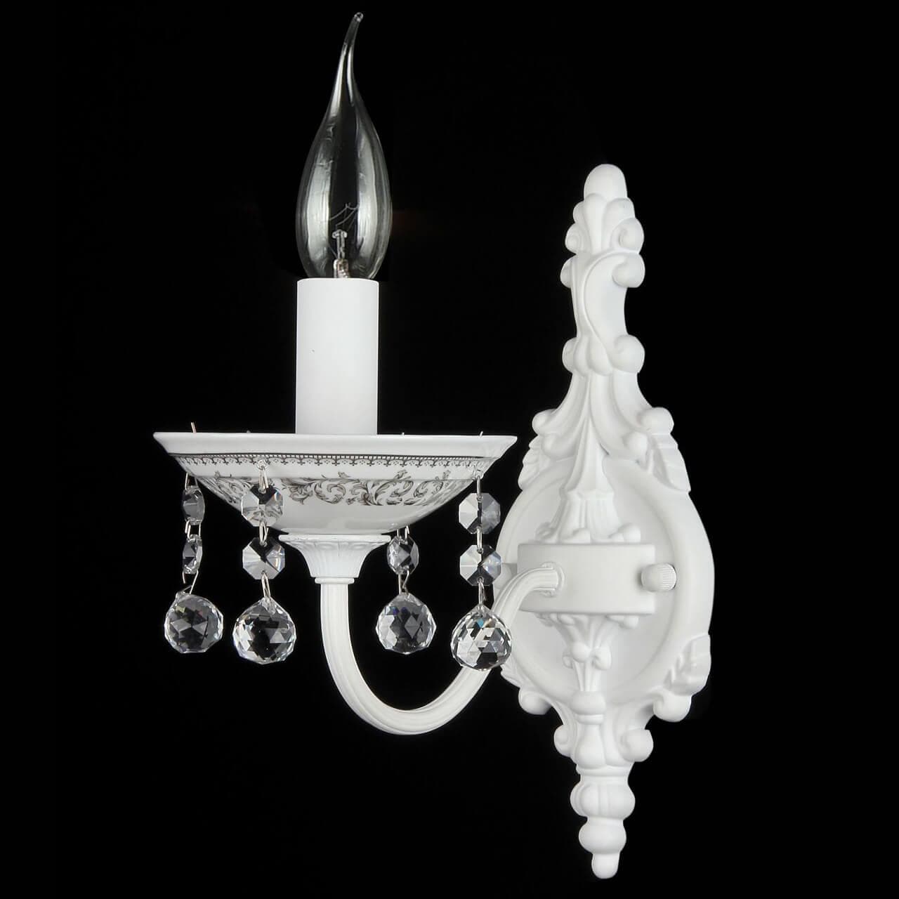 Maytoni Elegant Bellona Белый Бра 1xE14 60W ARM386-01-W — миниатюра 6