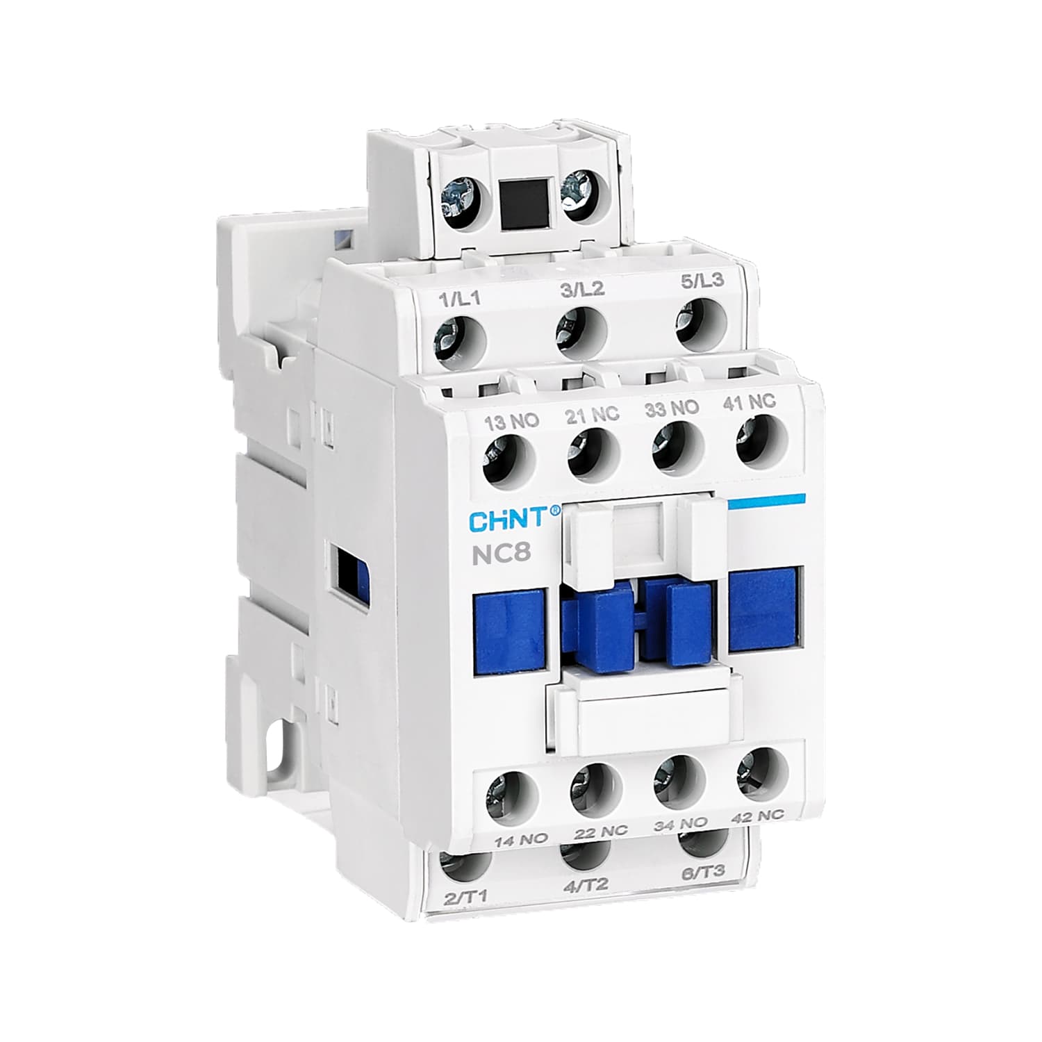 CHINT Контактор NC8-12/W 3P 12А AC/DC (100~250В) 1НО+1НЗ (R)
