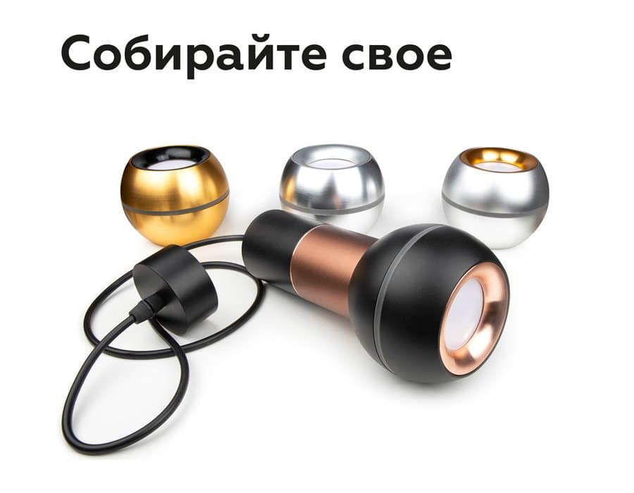 Ambrella Насадка передняя поворотная для корпуса светильника с диаметром отверстия D70mm N7005 PPG золото розовое полированное D70*H26mm Out1.5mm MR16 — миниатюра 6
