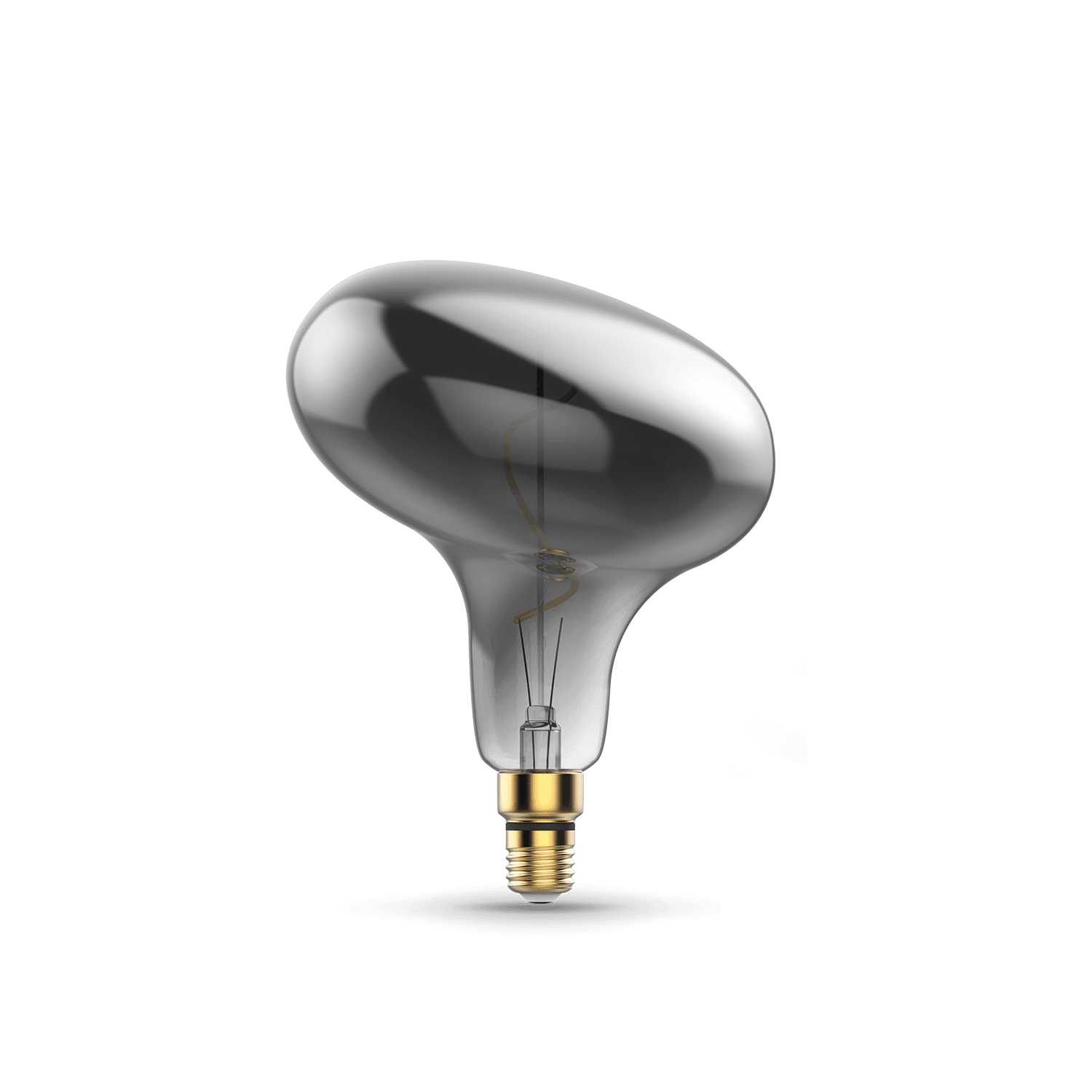 Gauss Лампа Filament FD180 6W 240lm 2400К Е27 gray flexible LED 165802008 — миниатюра 5