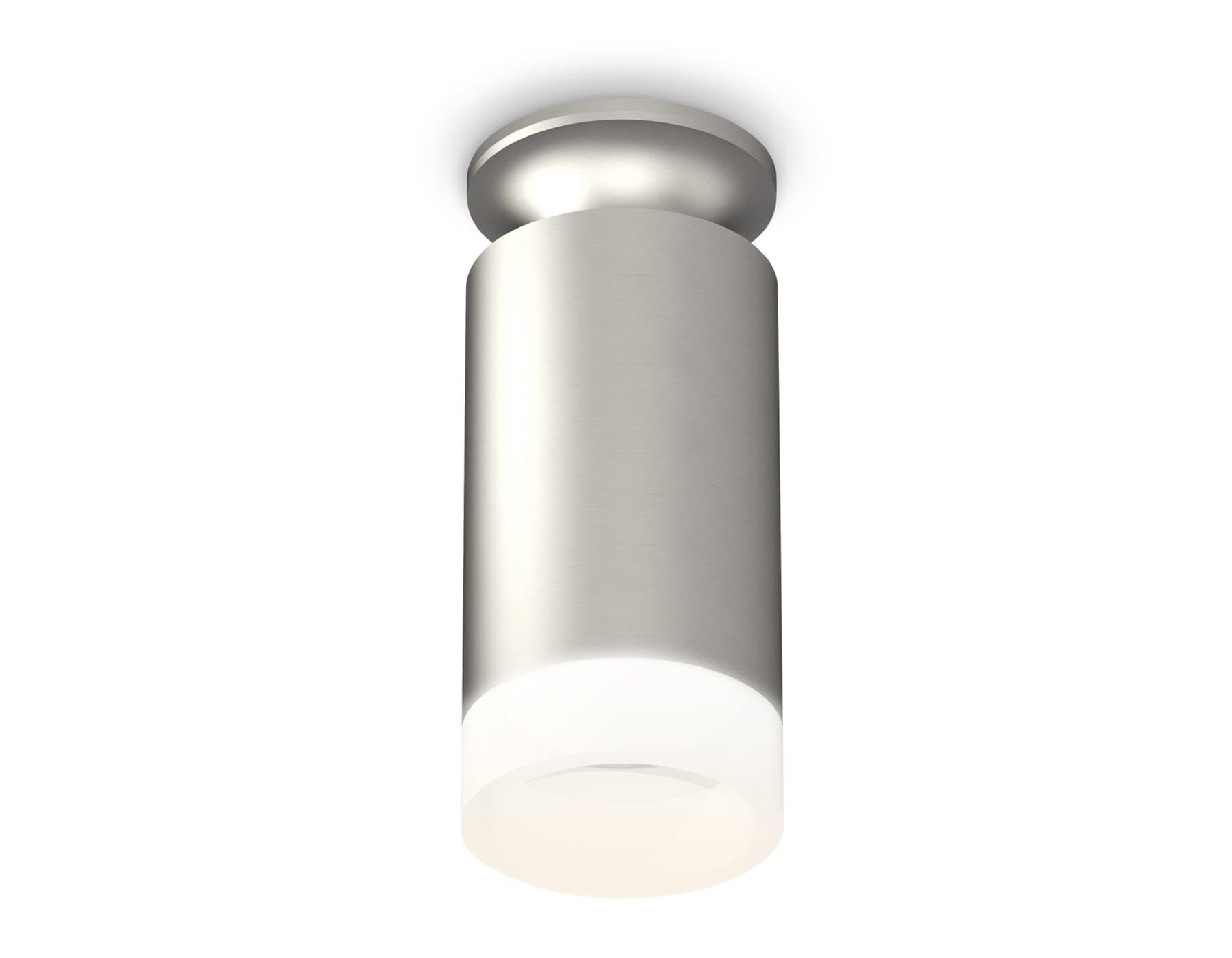Ambrella Комплект накладного светильника XS6324081 SSL/MCH/FR серебро песок/хром матовый/белый матовый MR16 GU5.3 (N6904, C6324, N6248) — миниатюра 1