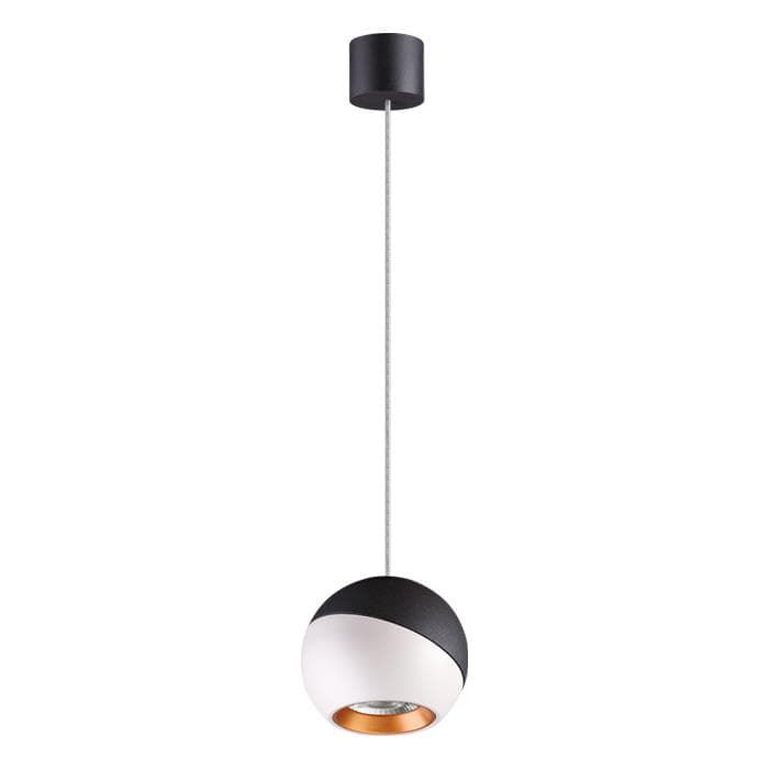Novotech 358155 NT19 024 черный/белый/золото Подвесной светильник IP20 LED 4000K 6W 220V BALL