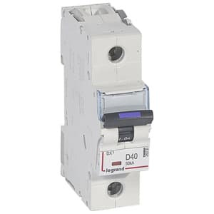 Legrand DX3 Автоматический выключатель 50кА 40А 1P D 410191 — миниатюра 2