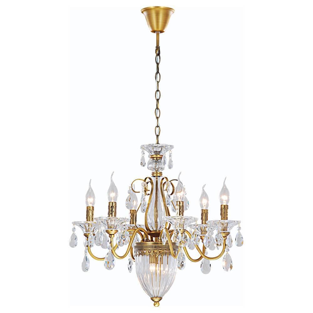 Arte Lamp Schelenberg Желтая Люстра 40W/40W E14/G9 2x400lm A4410LM-6-2SR — миниатюра 1