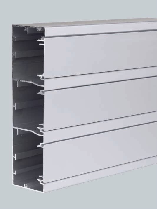 Simon Connect Алюминий Кабель-канал 185X55 мм, 3 секции, мех. К45, Супермакс TK11143-8