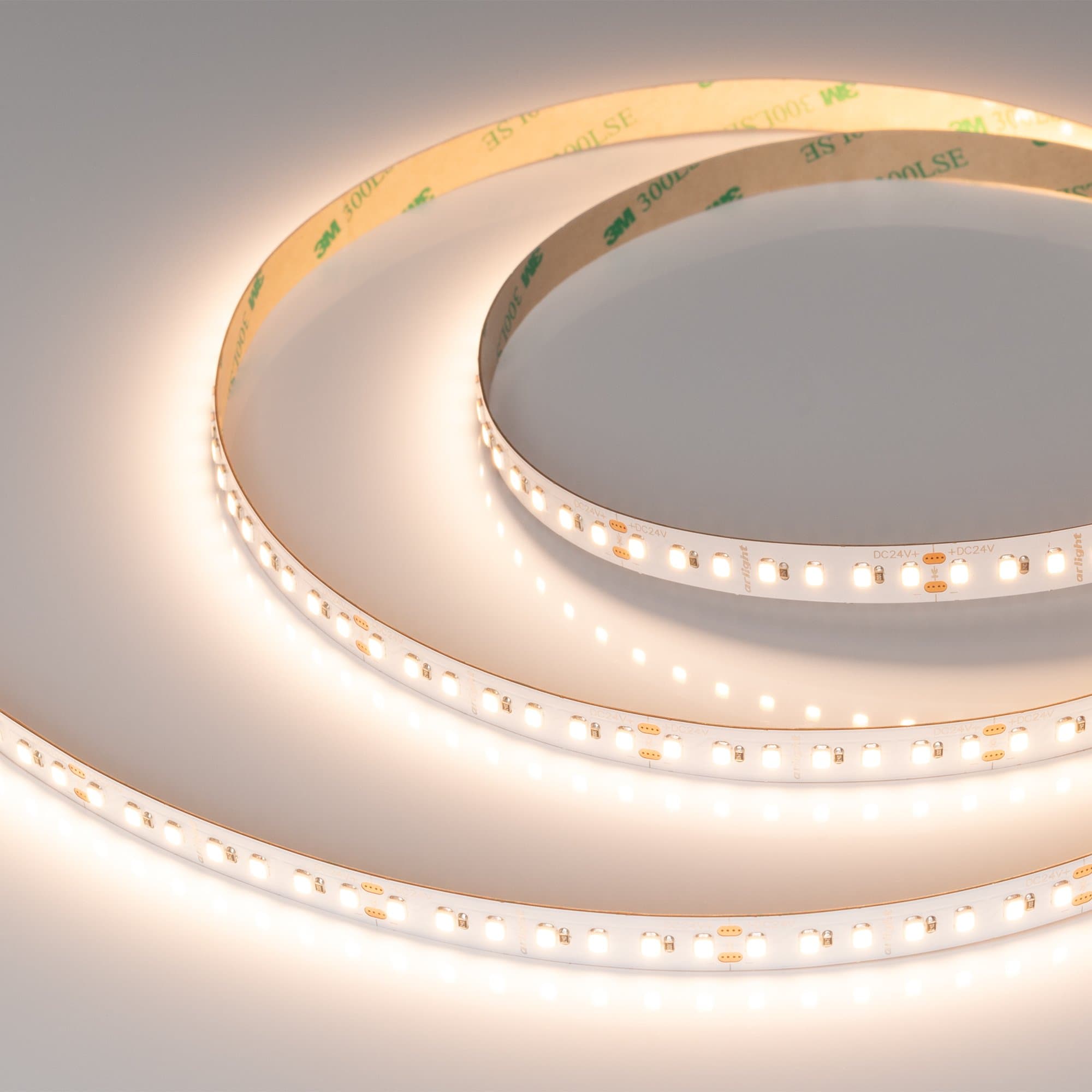 Arlight Лента RT-A140-10mm 24V Warm3000 SUN (20 W/m, IP20, 2835, 5m) (-) 037831 — миниатюра 4