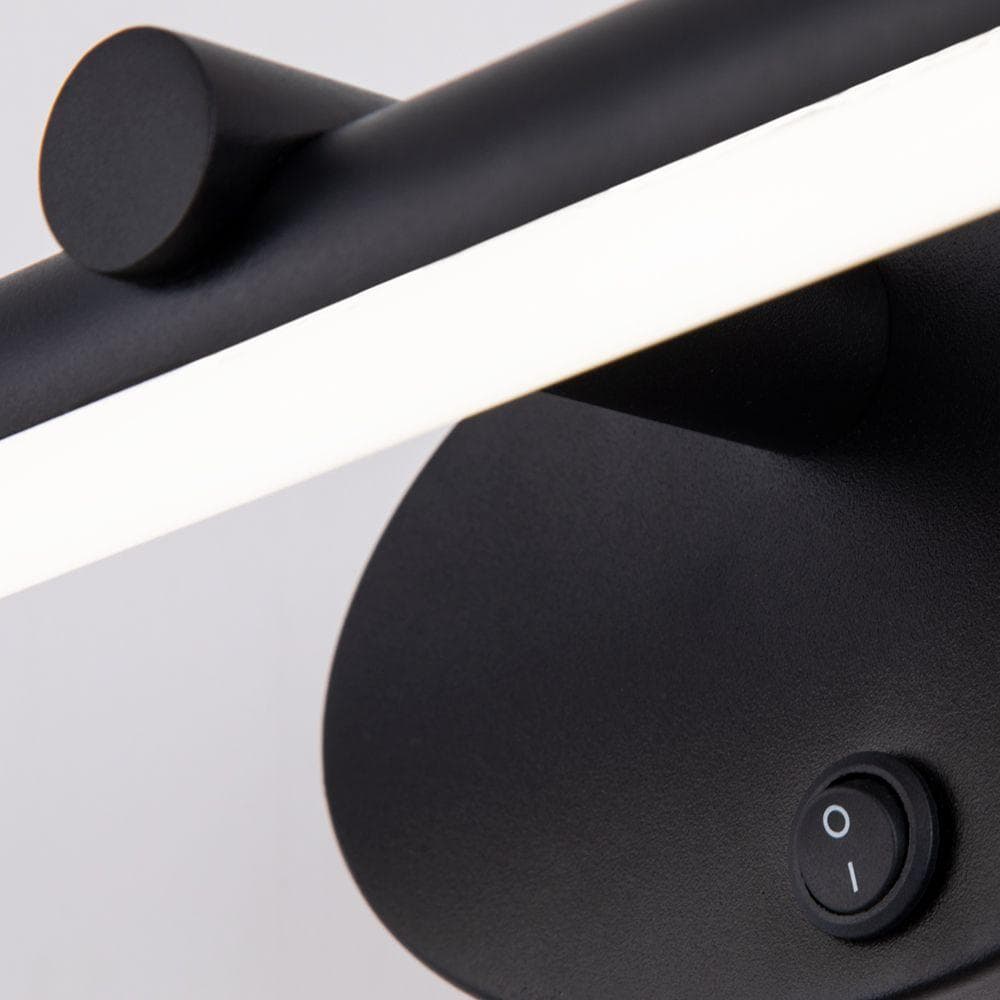 Arte Lamp RONNIEСветильник настенный LED A8025AP-1BK — миниатюра 2