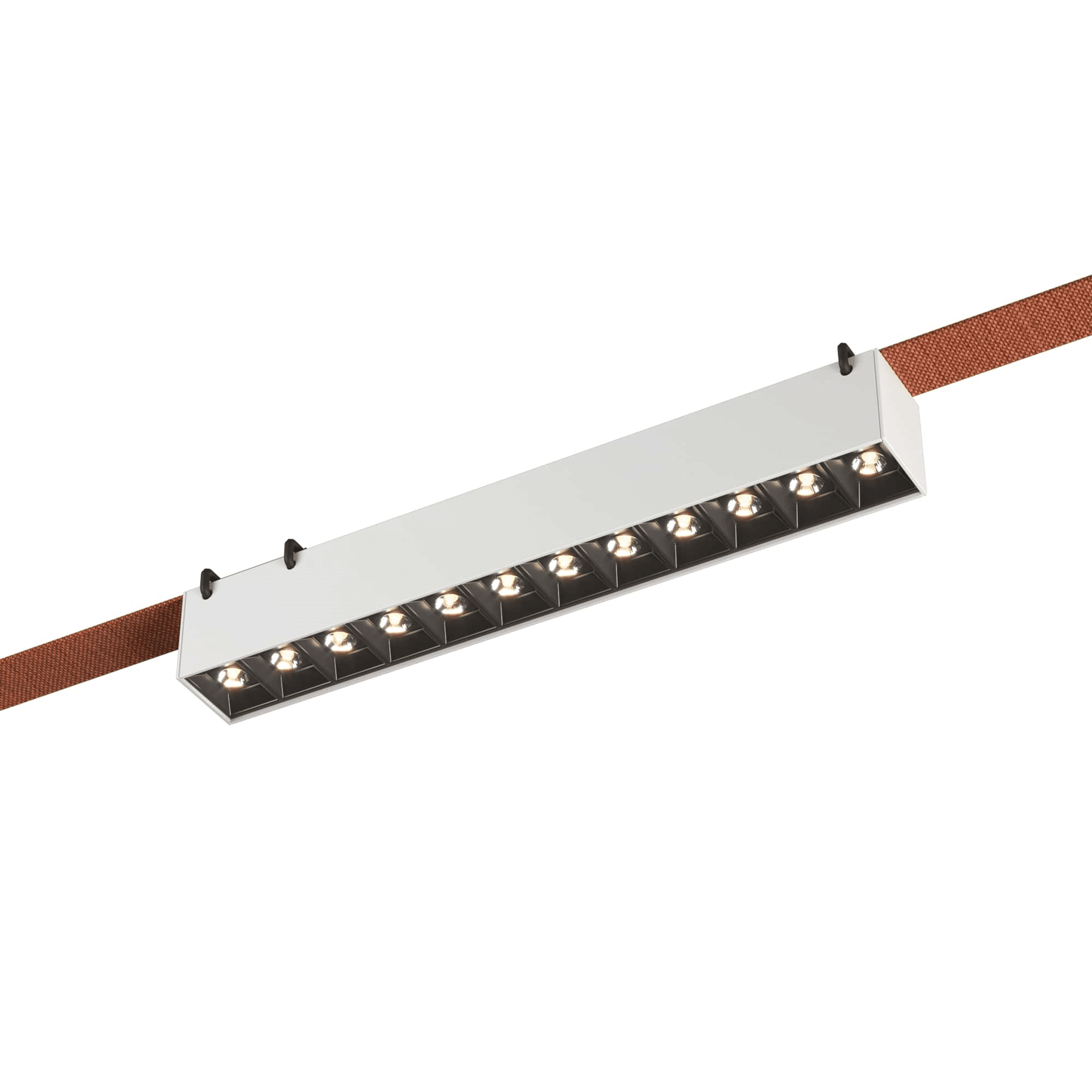 ST Luce ST455.536.12 Св-к трек. Белый LED 1*12W 3000K 1 060Lm Ra90 24/40 IP20 L323xW40xH45 48V