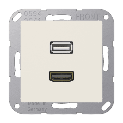 JUNG Накладка HDMI/USB MAA1163