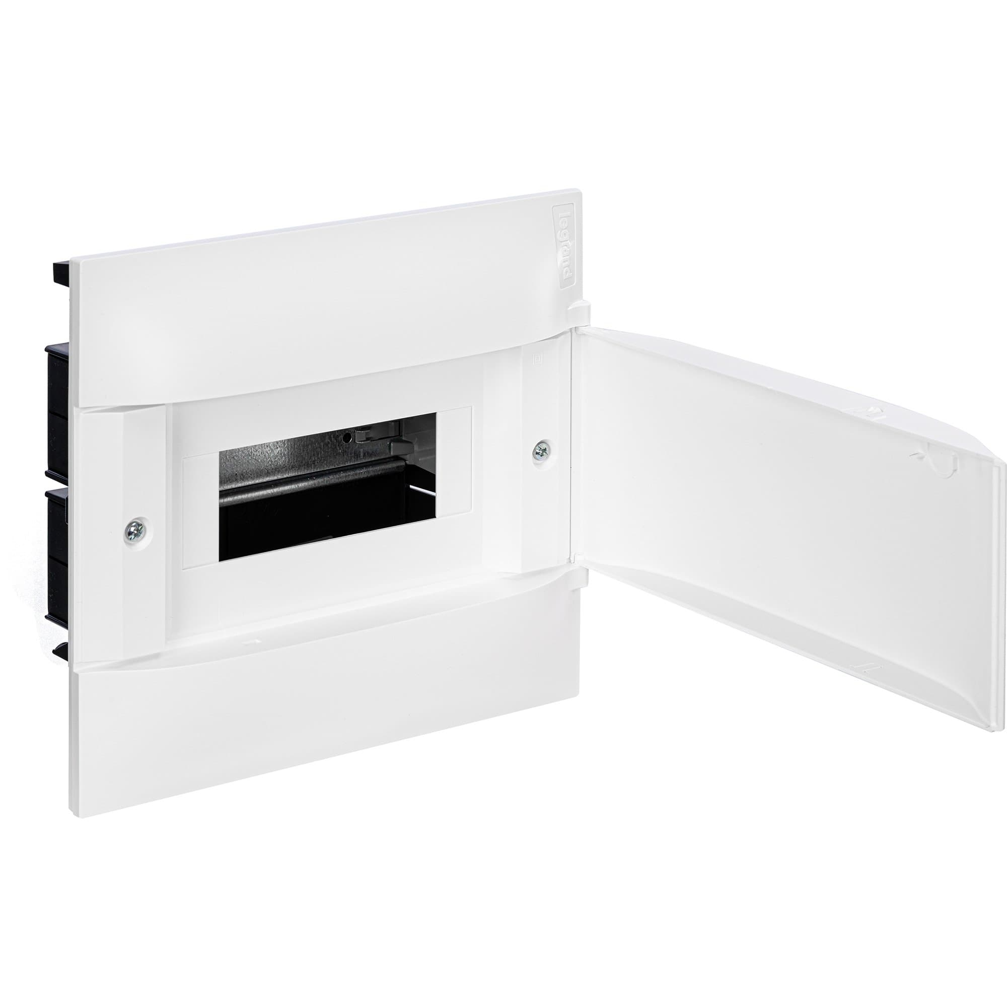 Legrand Practibox S Пластиковый щиток Встраиваемый 1X8 Белая дверь 134548 — миниатюра 2