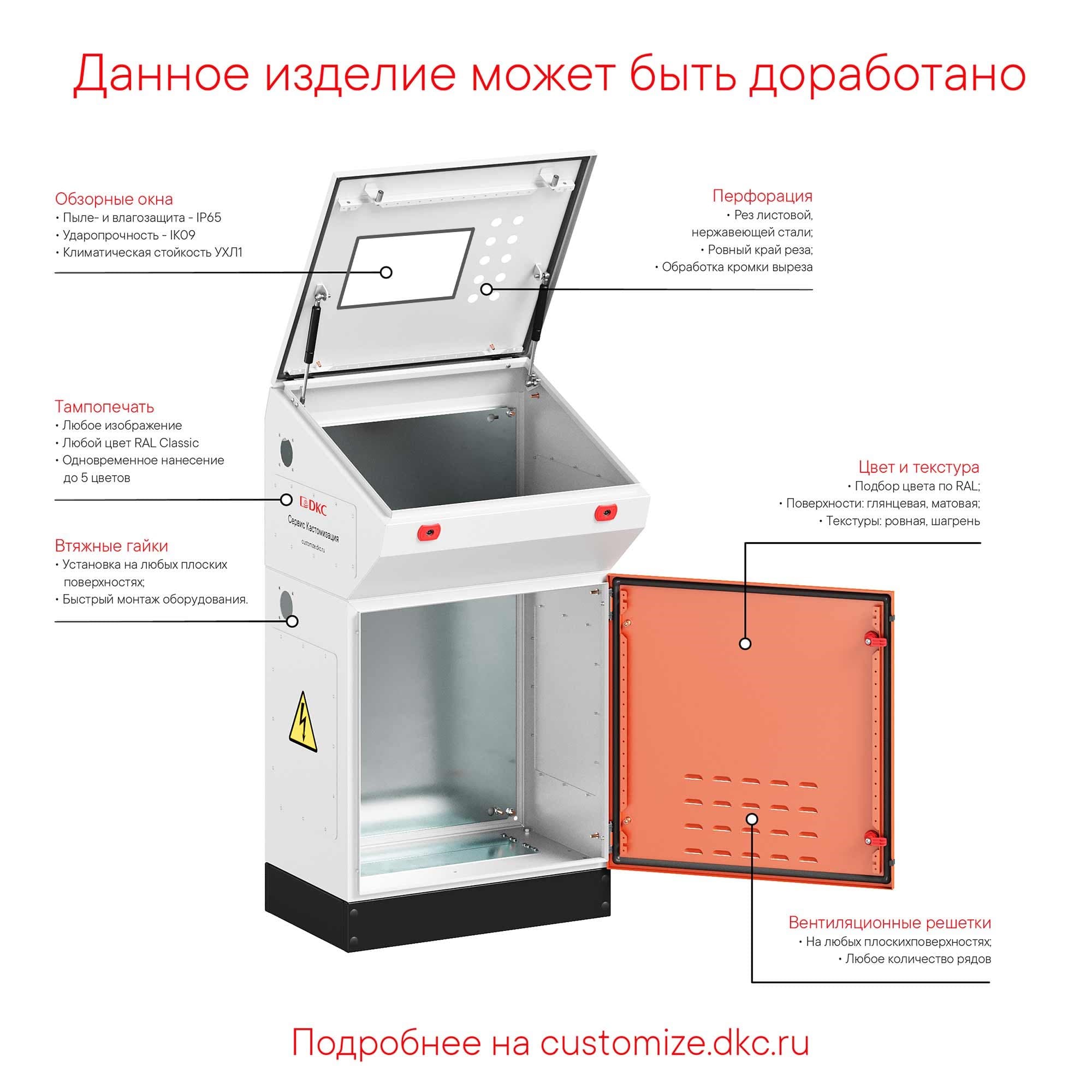 DKC Секция управления RBMPC для пультов/стоек R5R, Ш=1000 мм RAM block — миниатюра 5
