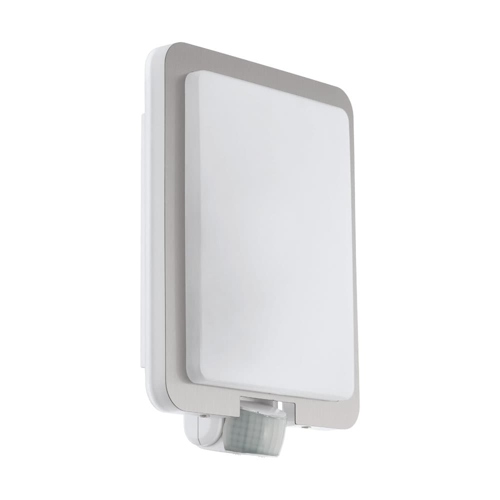 Eglo 97218 Уличный светильник наcтенный MUSSOTTO с датчиком движения, 1х60W(E27), L210, H305, A90, нержавеющая сталь