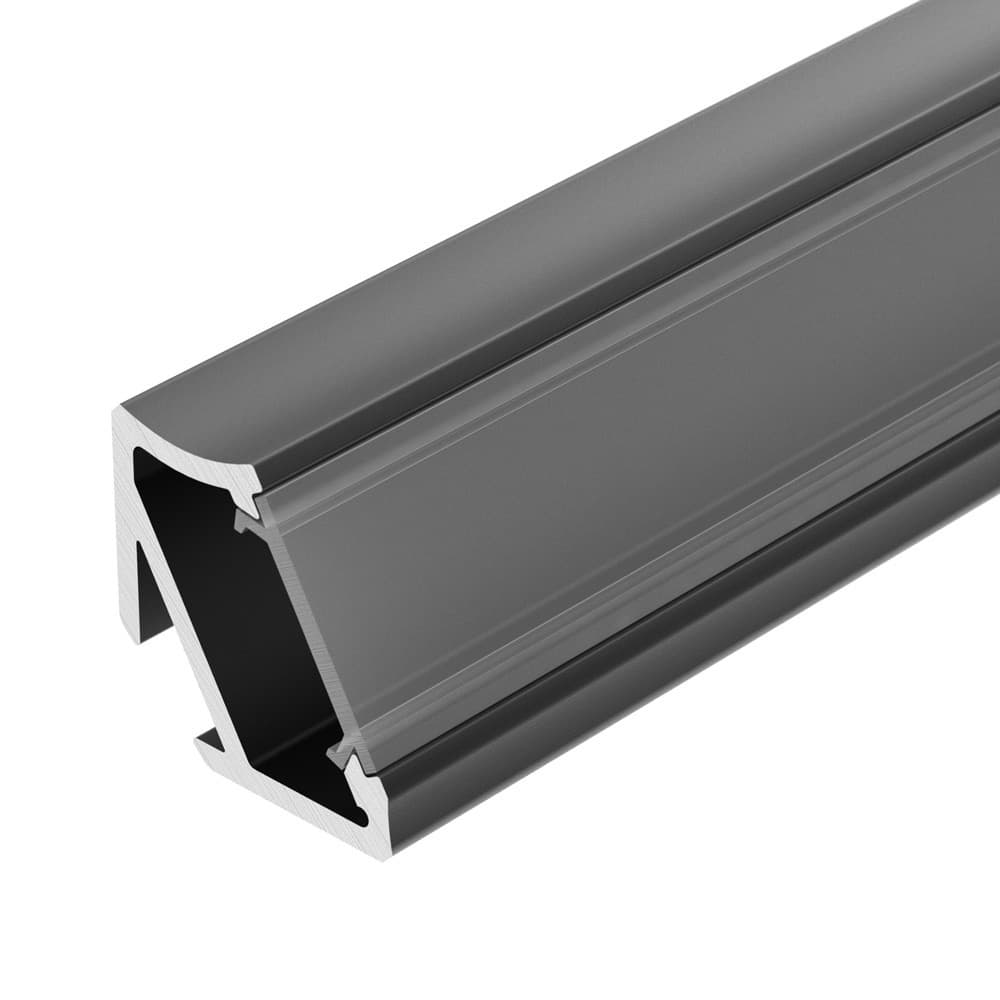Arlight Профиль ALM-V60-2000 ANOD Black (Алюминий) 026694 — миниатюра 1